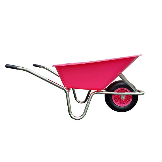 Kolečko LIVEX s nafukovacím kolem 100 l, růžové