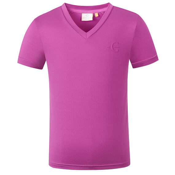 Dětské tričko Covalliero S/S 2026, light berry