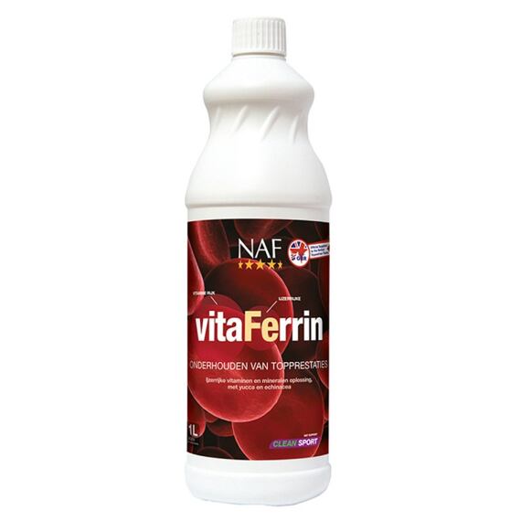 NAF VitaFerrin pro maximální výkon s pořádnou dávkou železa, 1 l