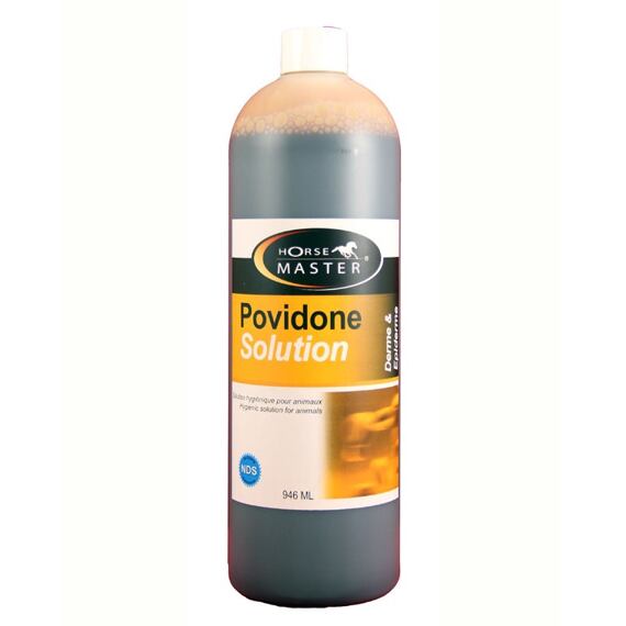 Dezinfekce HORSE MASTER Povidone 10% Solution, 946 ml