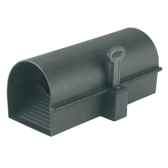 Stanička na návnadu pro krysy Alpha, 23x10.5x10cm uzamykatelná