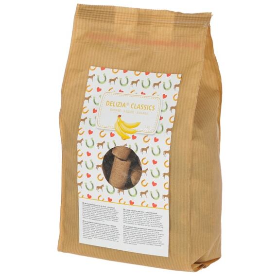 Pochoutka pro koně Delizia® banán 1kg