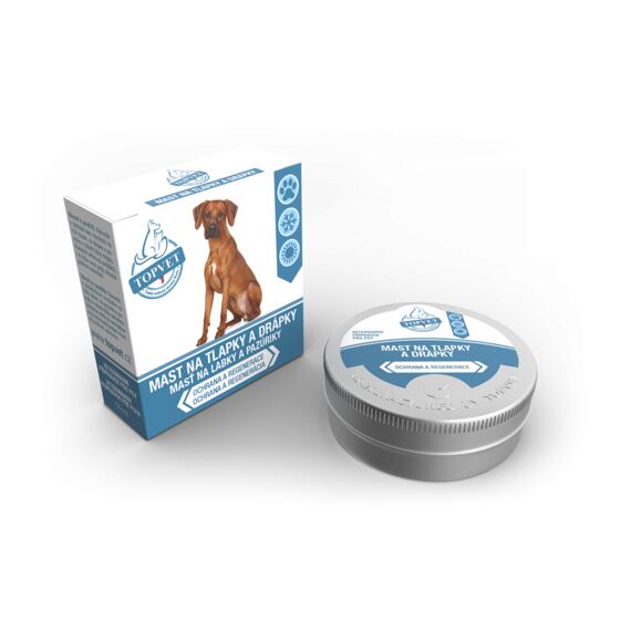 Topvet For Pets Mast na tlapky a drápky pro psy, 50 ml