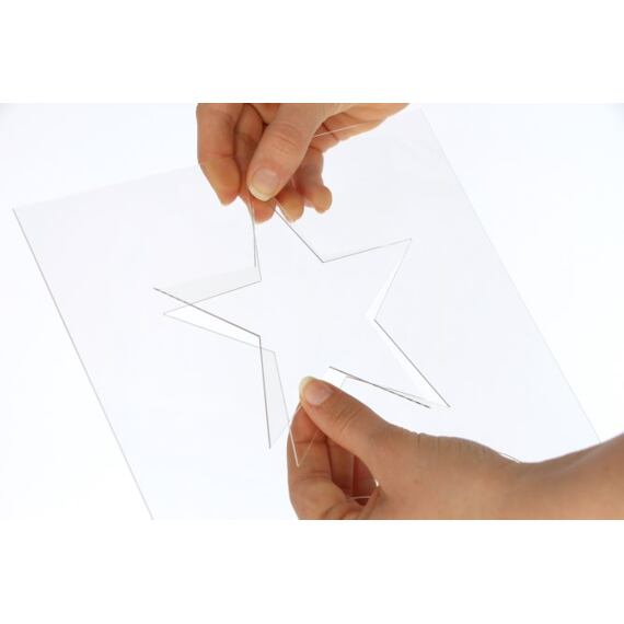 Šablony pro stříhání 3ks/bal