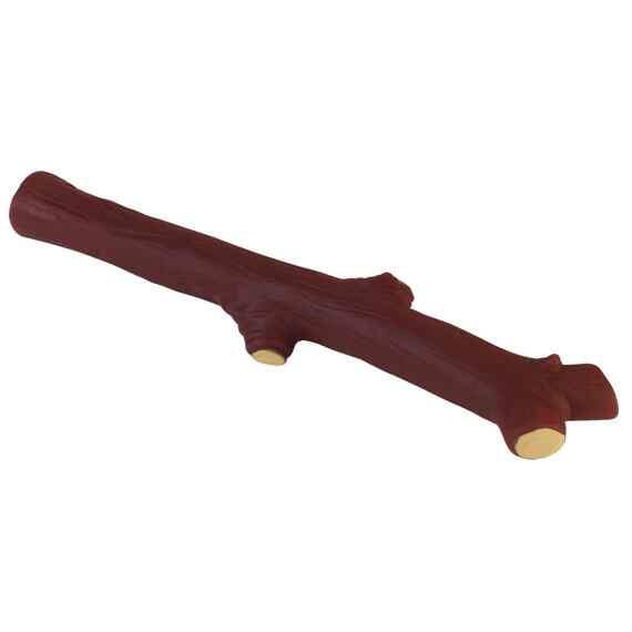 Aportovací stick pro psy, 30 cm, hnědý/oranžový