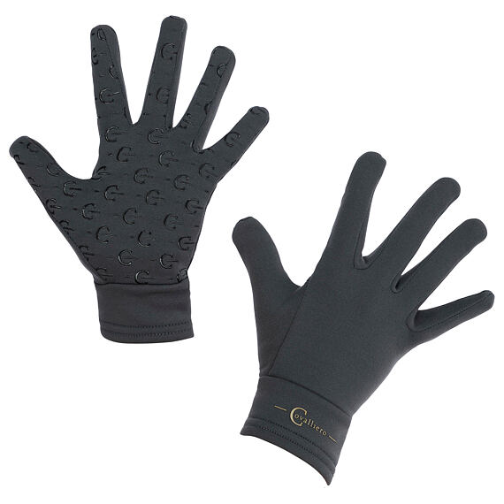 Zimní jezdecké rukavice Covalliero A/W 2022, grafit