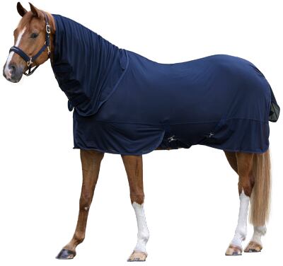 Deka proti hmyzu pro koně Covalliero S/S 2023, tmavě modrá
