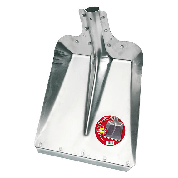 Hliníková lopata s ocelovou hranou PROFI, 32 cm