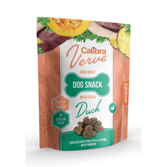 Calibra Dog Verve Semi-Moist Snack Fresh Duck 150g