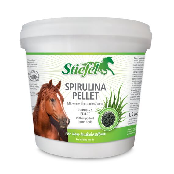 Spirulina STIEFEL pro nasvalení a svalový metabolismus, 1,5 kg