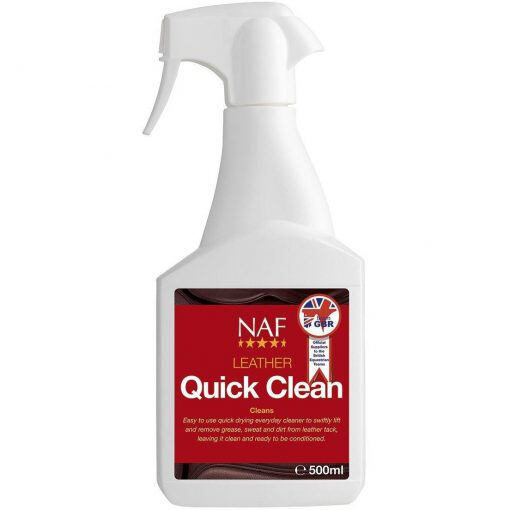 Sprej NAF Quick clean pro rychlé čištění kůže, 500 ml