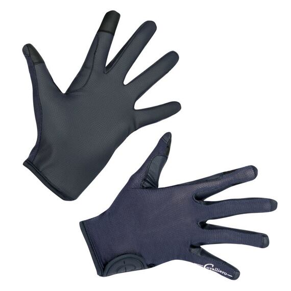 Jezdecké rukavice Covalliero Elina tmavě modrá