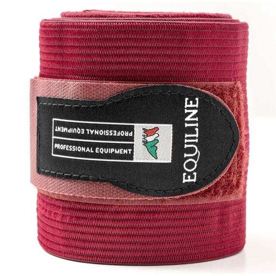 Bandáže EQUILINE Work, vínová