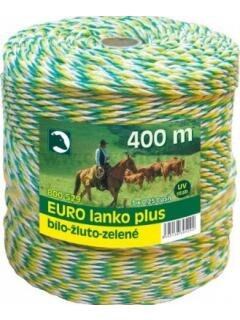 Eurolanko bíložlutozelené 3mm, 400m