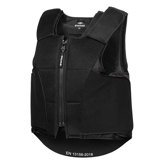 Bezpečnostní vesta SWING P24 Max, černá, dětská