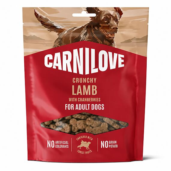 Carnilove Dog Crunchy Snack Lamb+Cranberries 200g