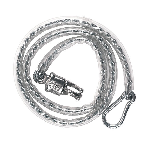 Vazák s řetězem a PVC ochranou, 140cm