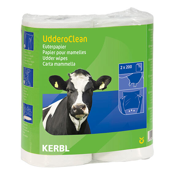 Utěrka na vemeno Uddero Clean 2x200 archů