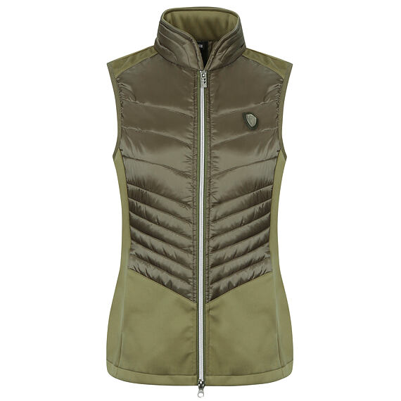 Kombinovaná vesta Covalliero S/S 2022, khaki