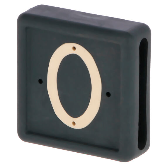 Plastové číslo na pásku na nohu, různé barvy, 10ks/bal