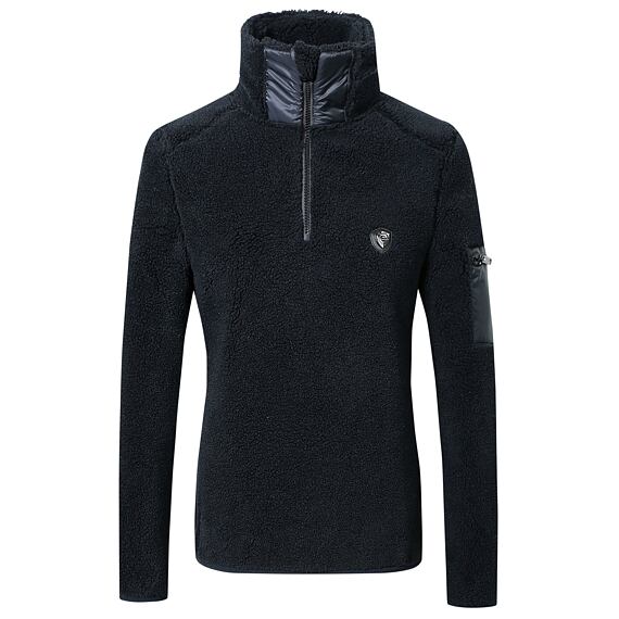 Dětská teddy mikina Covalliero A/W 2024, tmavě modrá