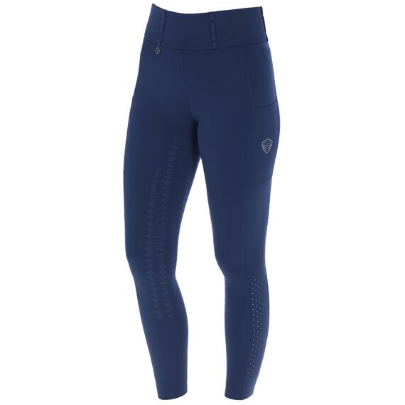 Jezdecké legíny kompresní Covalliero S/S 2025 dámské, tmavě modrá