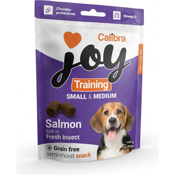 Calibra Joy Dog Training S&M Salmon&Insect 150g