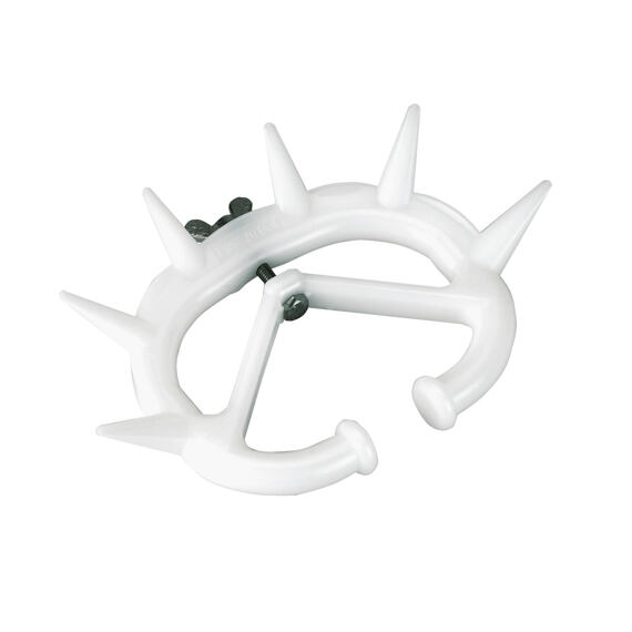 Kruh proti sání orig. Müller, malý plastový, bílý, pro telata a mladý dobytek