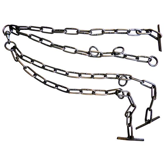 Úvazek na dobytek dvojitý, síla 7 mm