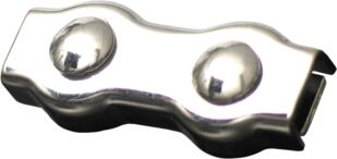 Lanová svorka DUPLEX 5 mm nerezová