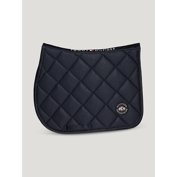 Podsedlová dečka TOMMY HILFIGER Emory, skoková, tmavě modrá, vel.Full, kolekce S/S 2026
