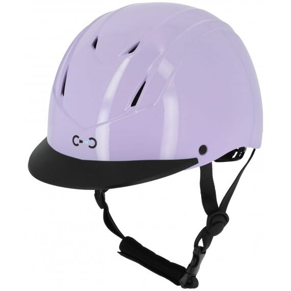 Dětská jezdecká helma RIDING WORLD Lila