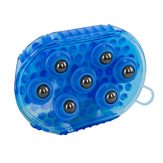 Magnetické masážní hřbílko,modrá