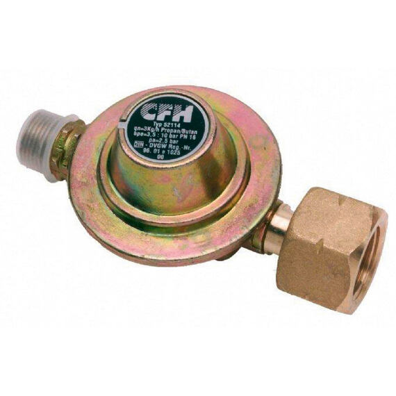 Redukce tlaku pro přípojku na plynovou láhev