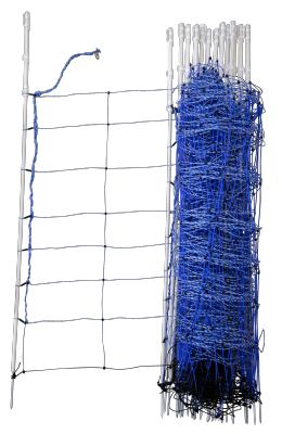 Ohradníková síť proti vlkům WolfNet 141cm/50m/jednoduchý hrot