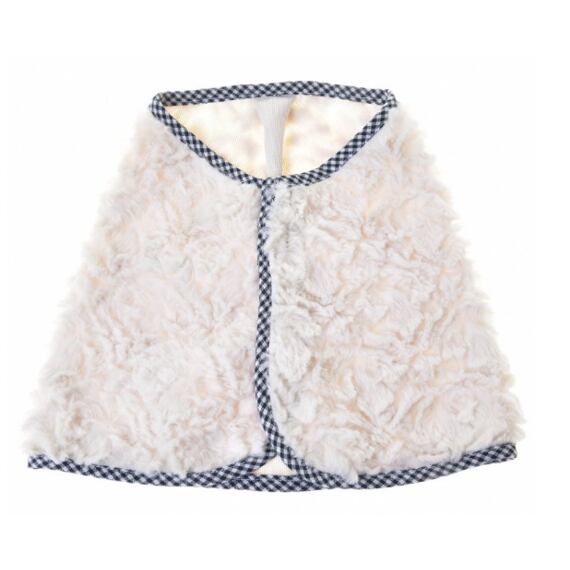 Deka s beránkem pro hobby horse LarDen, modrá, vel. S