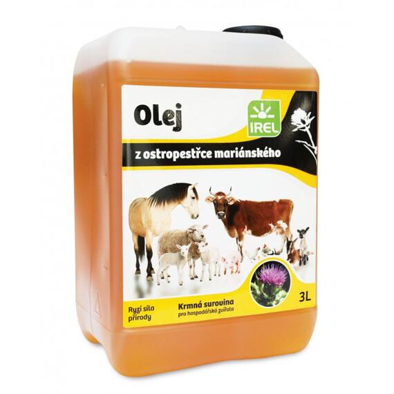 Ostropestřcový olej 3l
