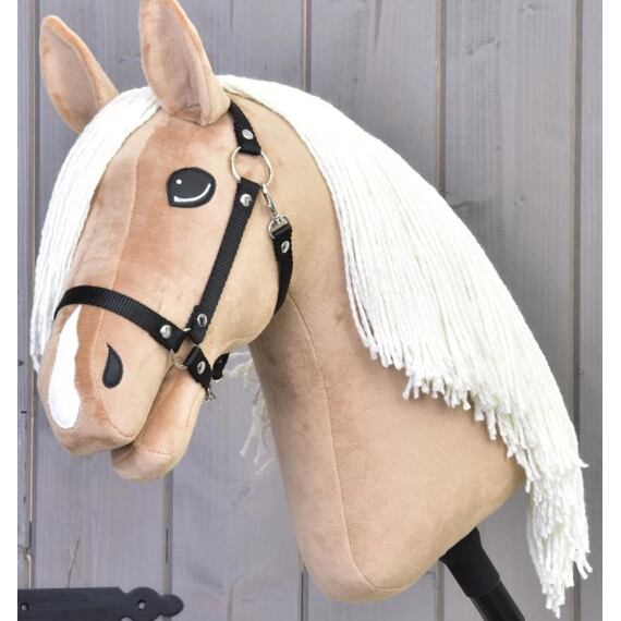 Hobby horse LarDen Smart s černou ohlávkou, vel. S