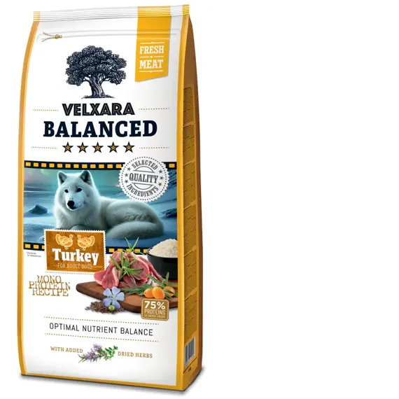Velxara BALANCED Dry FM Dog Adult Monoprotein Turkey & Rice
