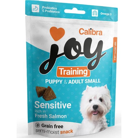 Calibra Joy Dog Training Puppy&Adult S Salmon 150g