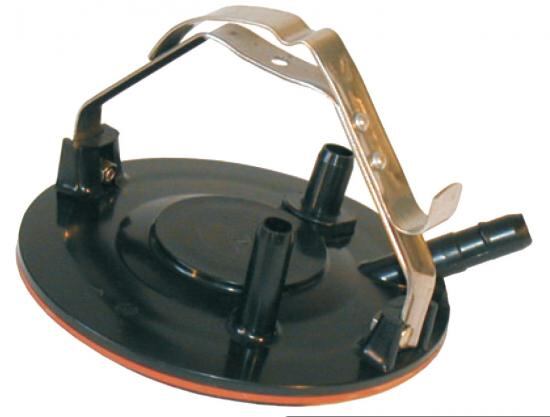 Víko konve má dva vývody. Používá se pro připojení dvou dojicích souprav k jedné konvi.