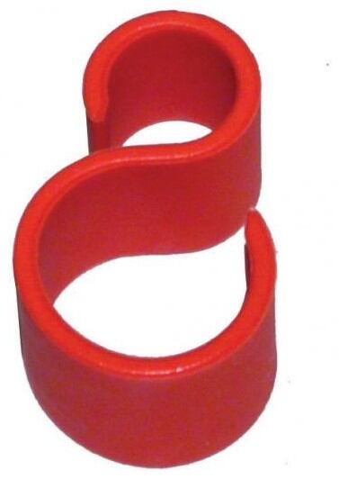 Spojka hadic 1+1 oranžová