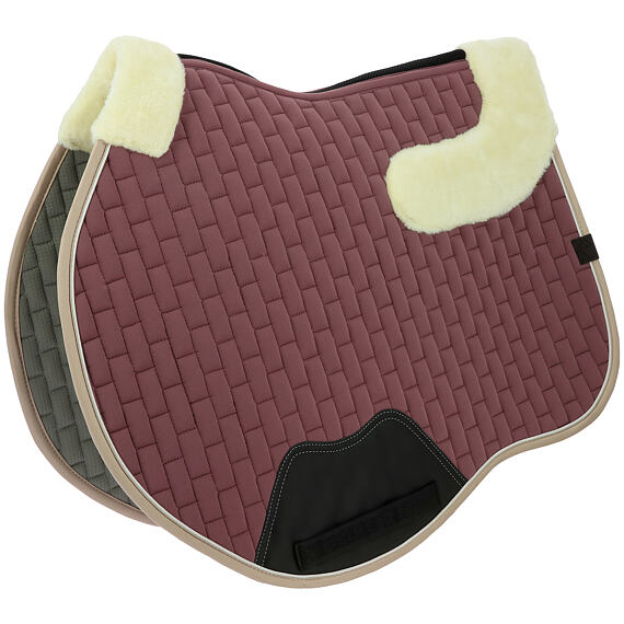 Podsedlová dečka EQUITHEME Dinard, Starorůžová