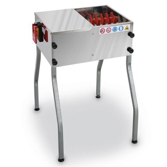 Elektrická škubačka drůbeže 24 prstů, nerez