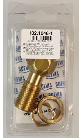 Kulová mosazná spojka pro napáječky 41Aa 43A kompletní