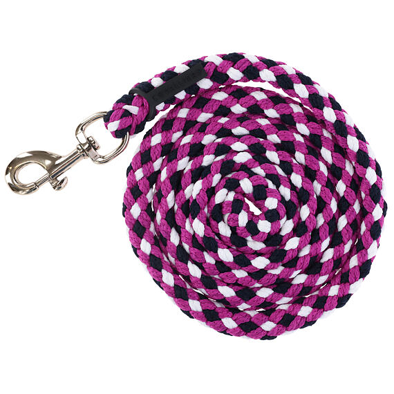 Vodítko Hippo Covalliero S/S 2026tmavě modrá/light berry, klasická karabina