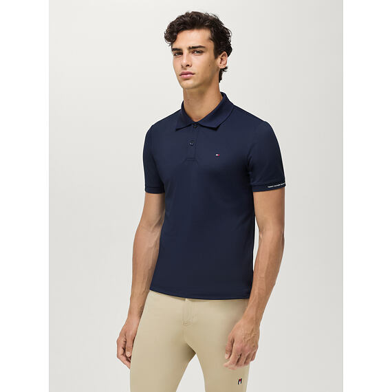 Pánské polo triko TOMMY HILFIGER Fresco, tmavě modrá, kolekce S/S 2026