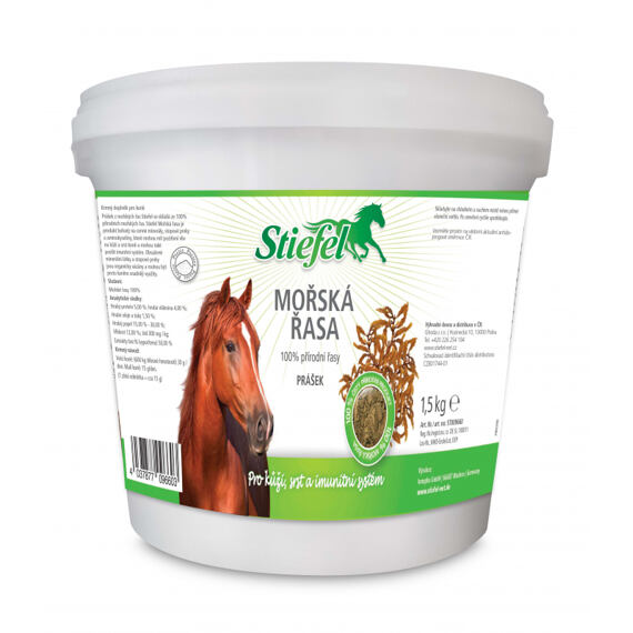 Stiefel prášek z mořských řas, 1,5 kg