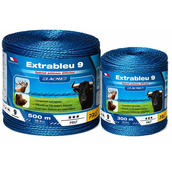 Ohradníkové lanko EXTRABLEU 9