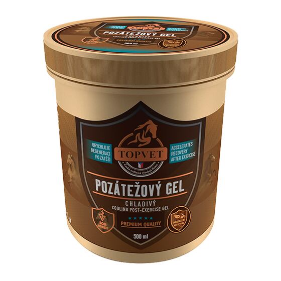 Topvet for Horses Pozátěžový gel - chladivý
